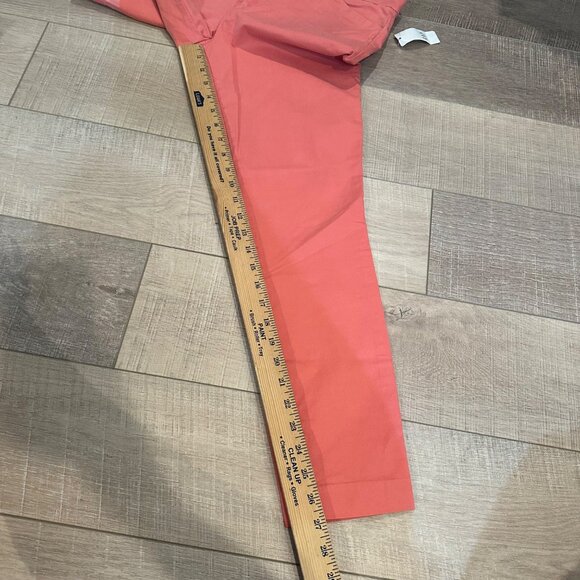 GAP WOMENS SKINNY ANKLE KHAKI PINK PANTS MID RISE NEW SIZE 6 - Picture 3 of 12